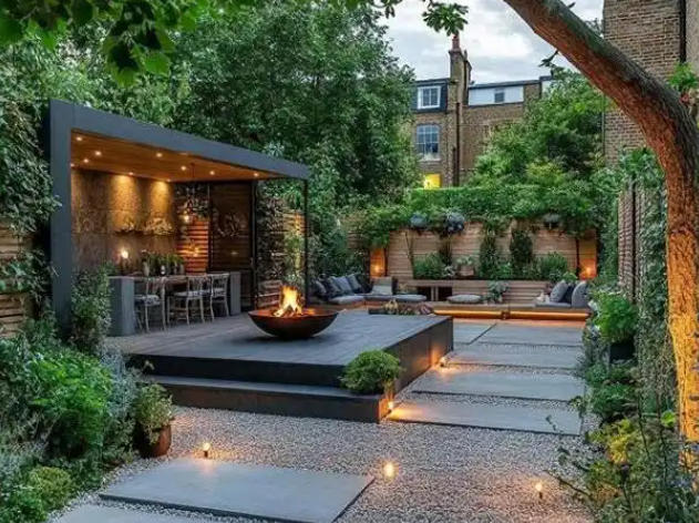 庭院整体风水设计注重平衡一致