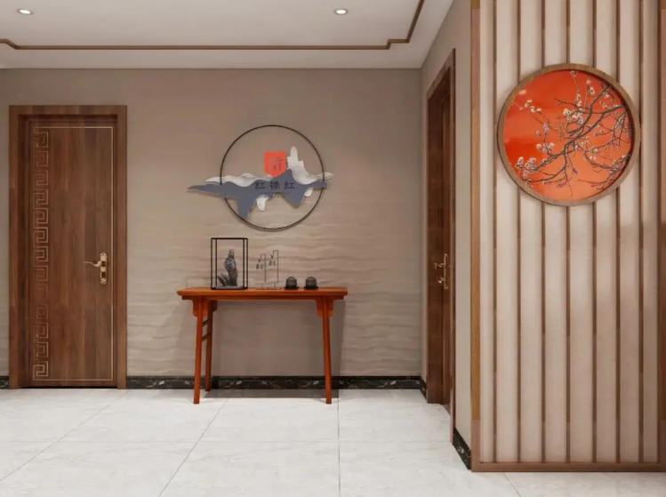 门厅：受建筑物坐向的影响